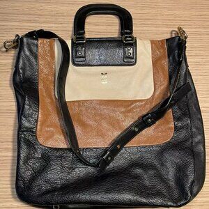 Orla Kiely Leather Shoulder / Cross-Body Bag